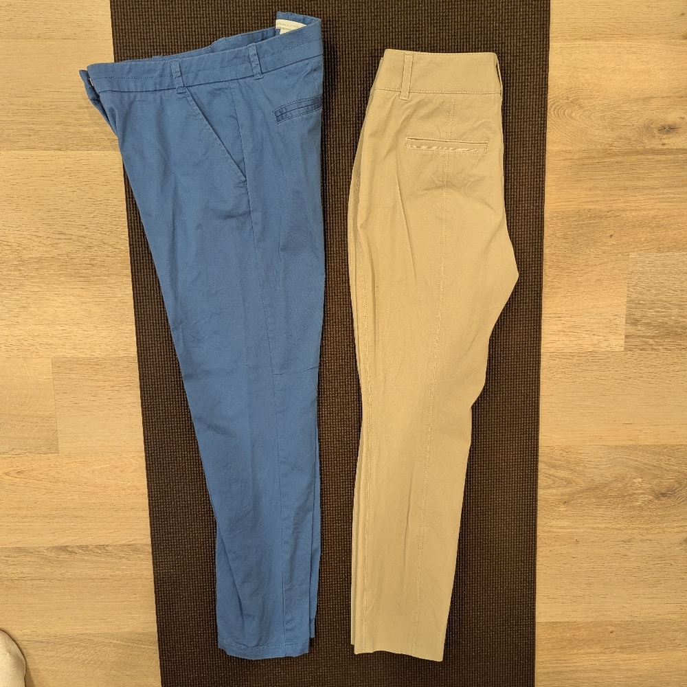 New York & Company Slate Blue Trousers